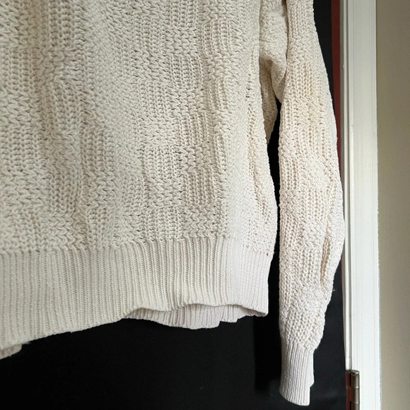 Vintage Beige Checker Sweater - Picture 6 of 8